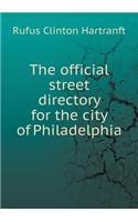 The official street directory for the city of Philadelphia