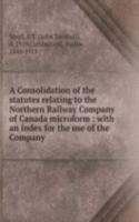 A CONSOLIDATION OF THE STATUTES RELATIN