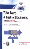 WATER SUPPLY & TREATMENT ENGINEERING FOR 6 SEM BE CIVIL ENGINEERING : VTU