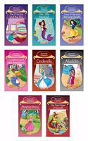 Story Books for Kids (Set of 8 Books) (Illustrated) - Aladdin, Goldilocks, Pied Piper of Hamelin, GoldilocksLittle Mermaid