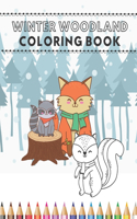 Winter Woodland Coloring Book