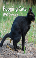 Pooping Cats Calendar 2021