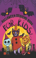 Halloween coloring book for kids