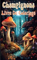 Champignons Livre De Coloriage