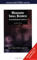 Managing Small Business: An Entrepreneurial Emphasis