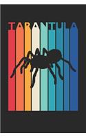 Vintage Tarantula Notebook - Gift for Animal Lover - Colorful Tarantula Diary - Retro Tarantula Journal: Medium College-Ruled Diary, 110 page, Lined, 6x9 (15.2 x 22.9 cm)