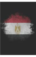 Egypt Notebook: Egypt Flag Notebook, Travel Journal to write in, College Ruled Journey Diary