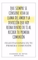 Cuaderno De Notas Espiritual: Regalos de Primera Comunion - Cuaderno de Notas - Recordatorio Primera Comunion - Recuerdos y Detalles Para Niños o Niñas ( Religioso )