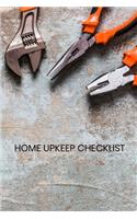 Home upkeep checklist