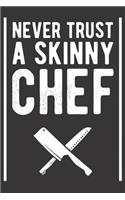 Notebook Recipe Book Chef Cook Bake Food Restaurant Gastronomy skinny