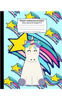 Primary Composition Notebook Story Journal Grades K-2