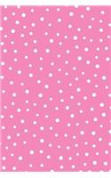 Trendy Polka Dots Design Notebook