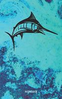 Notebook: Funny Swordfish Planner / Organizer / Lined Notebook (6 x 9)