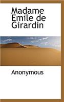 Madame Emile de Girardin: (English)