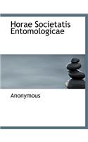 Horae Societatis Entomologicae