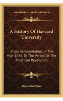 History Of Harvard University