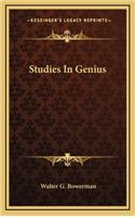 Studies in Genius
