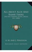 All About Aloe And Ramie Fibers