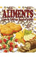 Aliments Livre de Coloriage Pour Les Adultes
