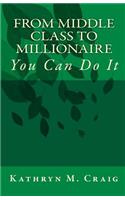 FROM MIDDLE CLASS to MILLIONAIRE: You Can Do It