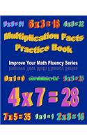 Multiplication Facts Practice Book