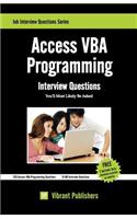 Access VBA Programming