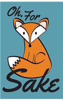 Oh, For Fox Sake Dot-Grid Journal