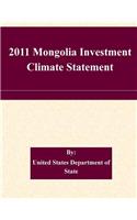 2011 Mongolia Investment Climate Statement: (English)