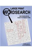 Large Print Wordsearch: 100 Puzzles in Easy-to-Read Type