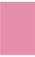 Journal Charm Pink Color Simple Plain Pink