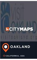 City Maps Oakland California, USA