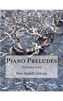 Piano Preludes Volume #42