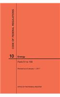 Code of Federal Regulations Title 10, Energy, Parts 51-199, 2017: (Code of Federal Regulations)