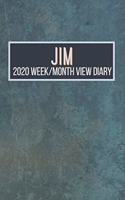 JIM 2020 Week/Month View Diary