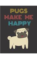 Pug Calendar 2020-2021 Monthly and Weekly Planner