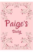 Paige's Diary