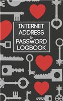 Internet Address & Password Logbook