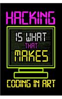Hacking Is What That Makes Coding In Art