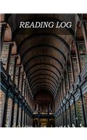 Reading Log: Gifts for Book Lovers / Reading Journal [7.44 " x 9.69"] 100 Spacious Record Pages (Reading Logs & Journals)