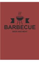 Barbecue Beer and Meat