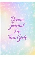 Dream Journal For Teen Girls