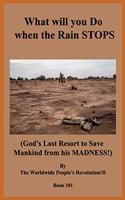 What will you Do when the Rain STOPS?: (God's Last Resort to Save Mankind from his MADNESS!)