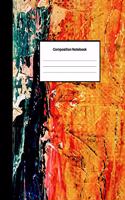 Composition Notebook: College-Ruled Blank Lined Notebook - For Girls, Boys, Teens, Kids, Adults - School Writing Notes Journal - 7.5 x 9.25 inches - 100 Pages - Abstract 