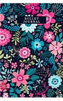 Bullet Journal: Awesome Designer Bullet Journal - 120-Page 1/2 Inch Dot Grid Trendy Pattern Notebook - 6 X 9 Perfect Bound Paperback