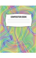 Composition Book: Composition Notebook Green Marble Diary or Practice Journal Organizer for Adults Kids Youth: University, High School, Kindergarten, Elementary Schoo