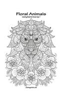 Floral Animals Coloring Book for Grown-Ups 1