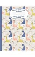 Primary Composition Notebook Midline Story Paper Journal