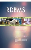 RDBMS A Complete Guide - 2020 Edition