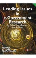 Leading Issues in E-Government Research for Researchers, Teachers and Students