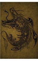 Dragon Notebook: Blank Journal Diary Memoir Log Logue(56 Tattoo You 150 Lined)